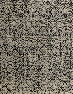 Abstract Sand Brown Modern Rug, abs5209