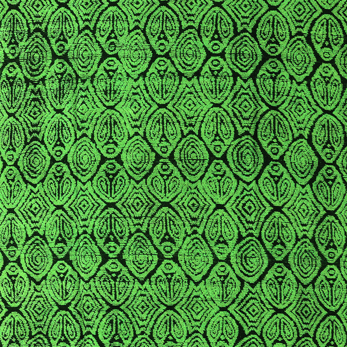 Abstract Green Modern Rug, abs5209grn