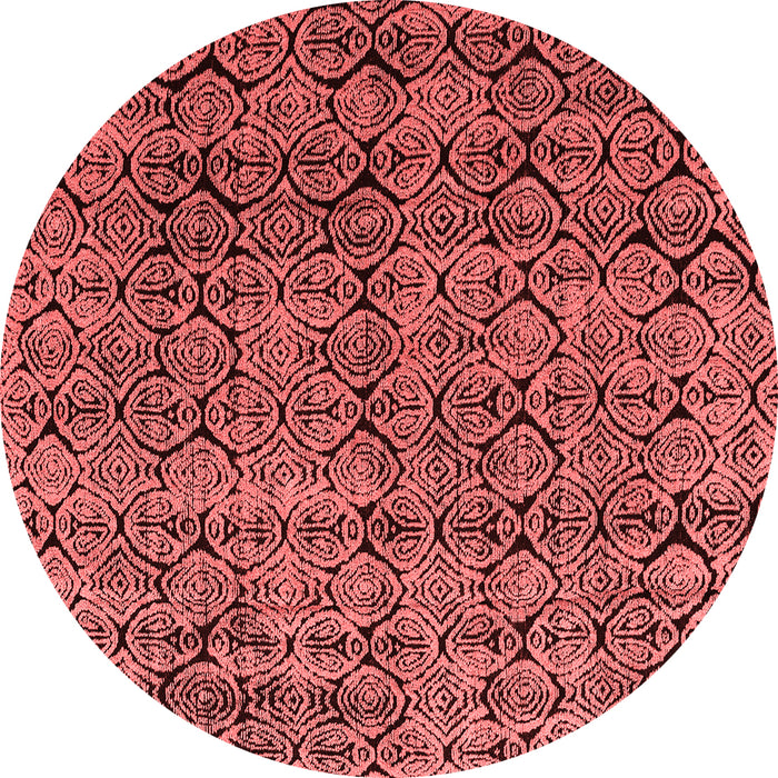 Machine Washable Abstract Red Modern Rug, wshabs5209red