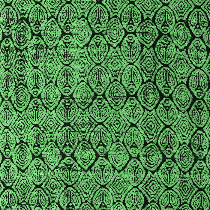 Abstract Emerald Green Modern Rug, abs5209emgrn