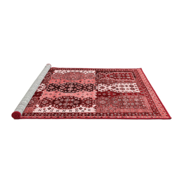Modern Red Washable Rugs