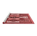 Modern Red Washable Rugs