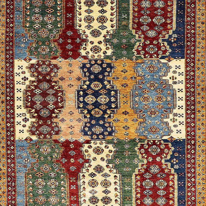 Abstract Red Modern Rug, abs520