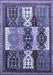 Abstract Blue Modern Rug, abs520blu