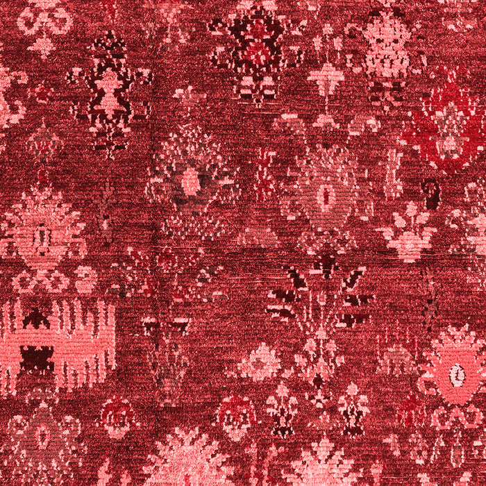 Abstract Red Modern Area Rugs
