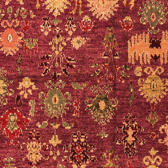 Abstract Orange Modern Rug, abs5211org