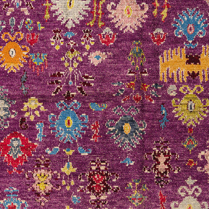 Abstract Purple Pink Modern Rug, abs5211