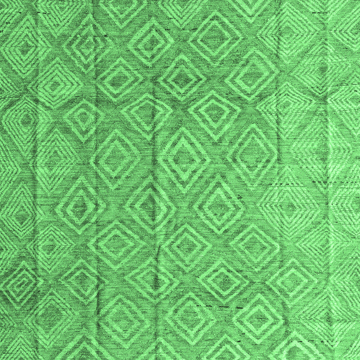 Abstract Emerald Green Modern Rug, abs5212emgrn