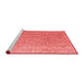 Modern Red Washable Rugs