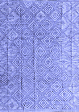 Abstract Blue Modern Rug, abs5212blu
