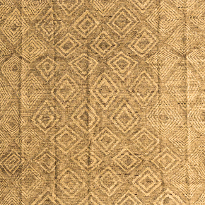 Machine Washable Abstract Brown Modern Rug, wshabs5212brn