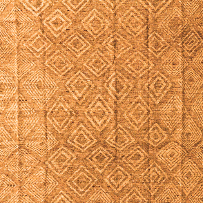 Machine Washable Abstract Orange Modern Area Rugs, wshabs5212org