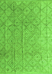 Abstract Green Modern Rug, abs5212grn