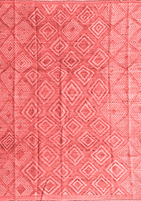 Abstract Red Modern Rug, abs5212red