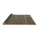 Sideview of Abstract Brown Modern Rug, abs5213