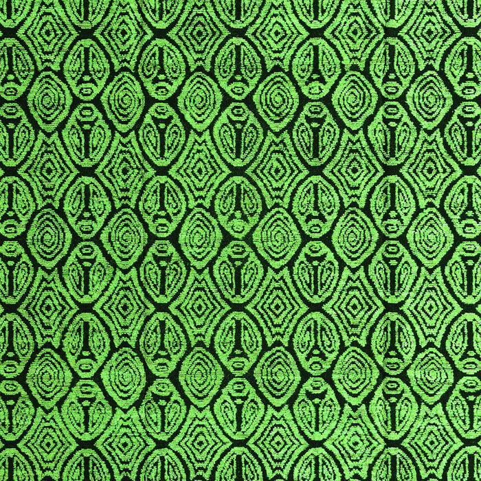 Machine Washable Abstract Green Modern Area Rugs, wshabs5213grn