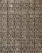 Machine Washable Abstract Brown Sugar Brown Rug, wshabs5213