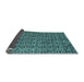 Sideview of Abstract Light Blue Modern Rug, abs5213lblu