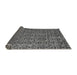 Sideview of Abstract Gray Modern Rug, abs5213gry