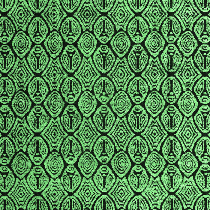 Abstract Emerald Green Modern Rug, abs5213emgrn