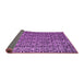 Sideview of Abstract Purple Modern Rug, abs5213pur