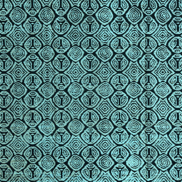 Square Abstract Light Blue Modern Rug, abs5213lblu