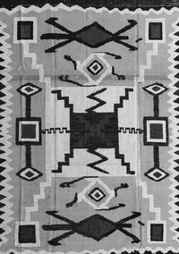 Southwestern Gray Country Rug, abs5214gry