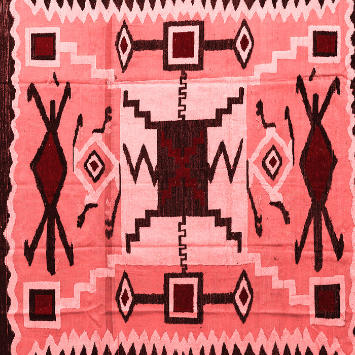 Southwestern Red Country Rug, abs5214red