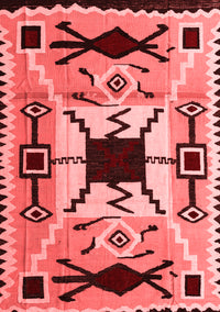 Southwestern Red Country Rug, abs5214red