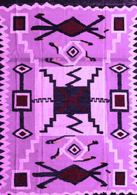 Southwestern Purple Country Rug, abs5214pur