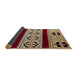 Sideview of Abstract Brown Southwestern Rug, abs5215