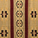 Square Southwestern Brown Country Rug, abs5215brn