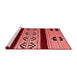 Country Red Washable Rugs