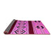 Sideview of Southwestern Pink Country Rug, abs5215pnk