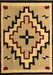 Southwestern Brown Country Rug, abs5216brn