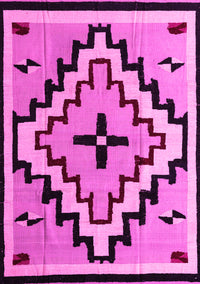 Southwestern Pink Country Rug, abs5216pnk