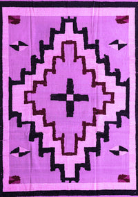 Southwestern Purple Country Rug, abs5216pur