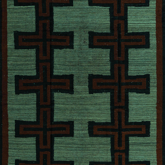 Southwestern Turquoise Country Rug, abs5217turq