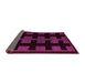 Sideview of Southwestern Pink Country Rug, abs5217pnk