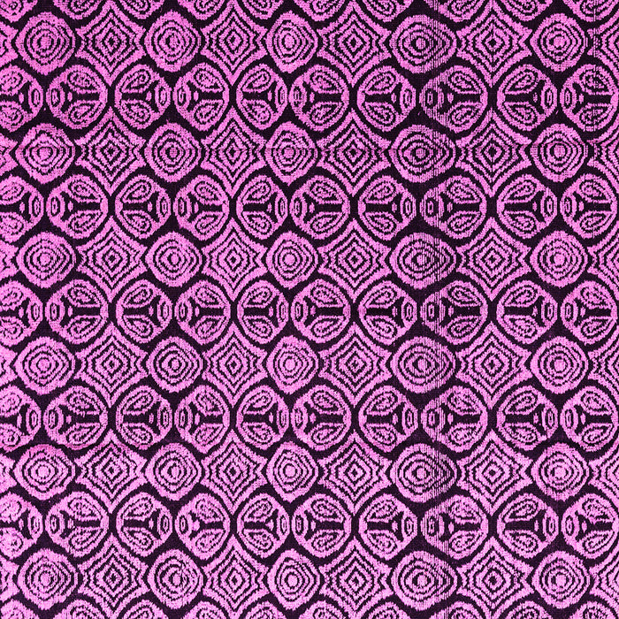 Square Machine Washable Abstract Pink Modern Rug, wshabs5218pnk