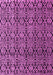 Machine Washable Abstract Pink Modern Rug, wshabs5218pnk