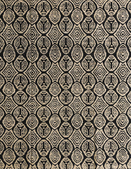Abstract Light French Beige Brown Modern Rug, abs5218