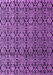 Machine Washable Abstract Purple Modern Area Rugs, wshabs5218pur