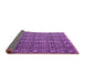 Sideview of Abstract Purple Modern Rug, abs5218pur