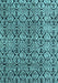 Machine Washable Abstract Light Blue Modern Rug, wshabs5219lblu