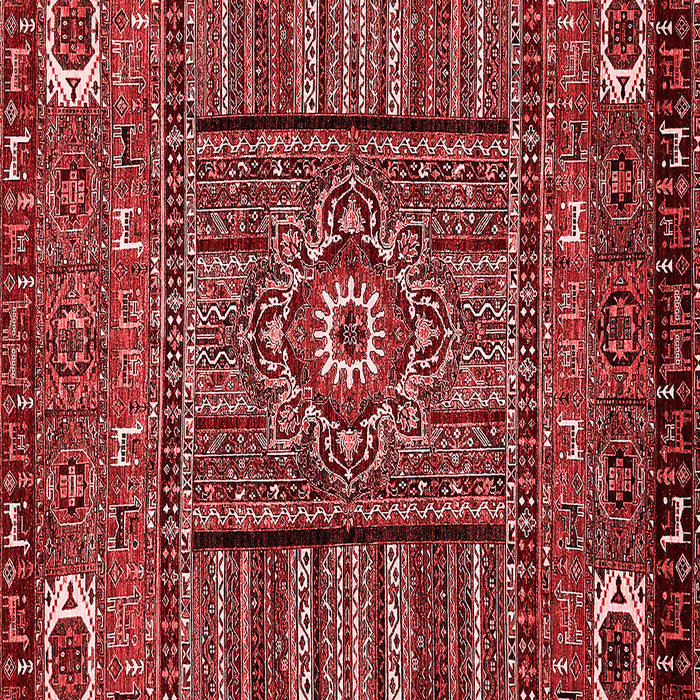 Abstract Red Modern Rug, abs521red