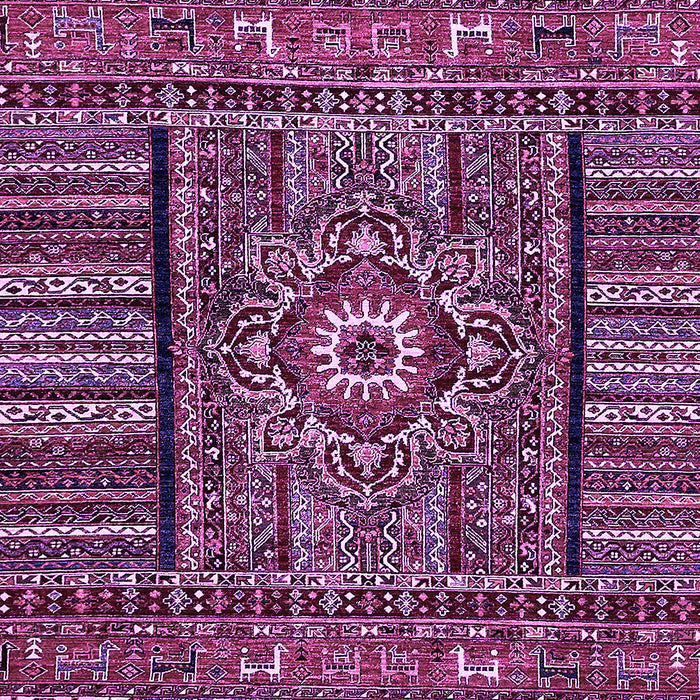 Machine Washable Abstract Purple Modern Area Rugs, wshabs521pur