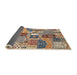 Sideview of Abstract Red Brown Southwestern Rug, abs522