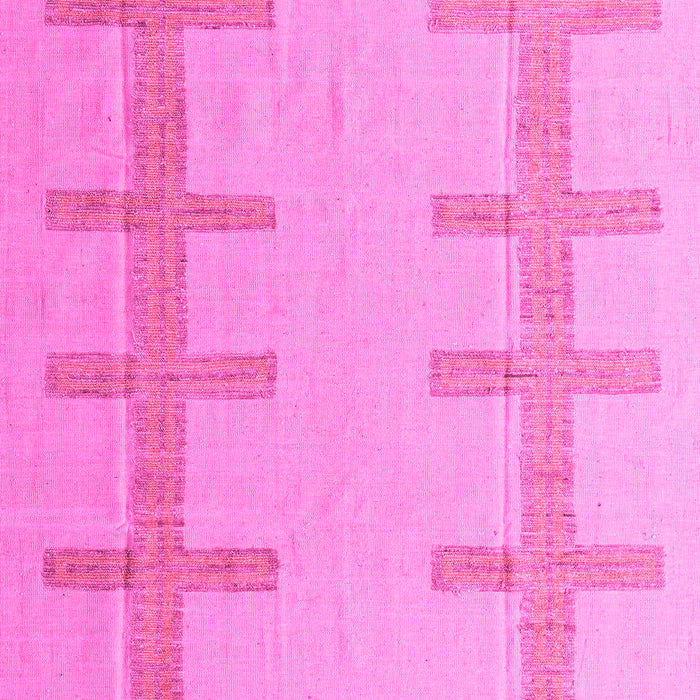 Machine Washable Solid Pink Modern Rug, wshabs5221pnk