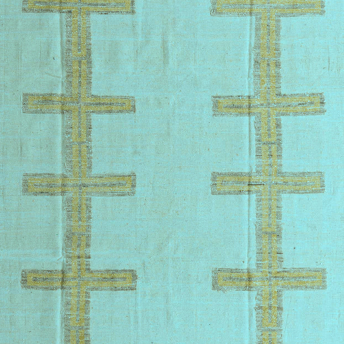 Machine Washable Solid Light Blue Modern Rug, wshabs5221lblu